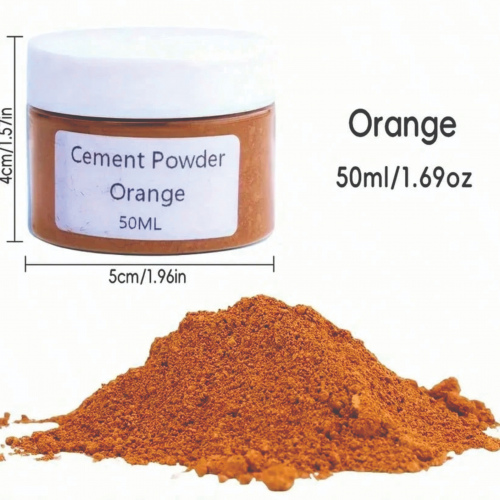 Orange Iron Oxide Pigment Powder 50ml  (1)