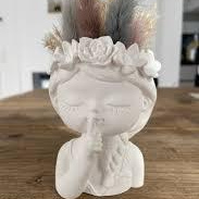 Silicone mould - Girl planter finger