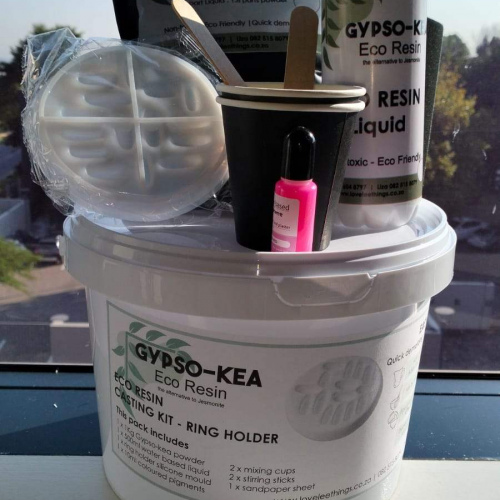 ECO RESIN CASTING KIT - BUBBLE COASTERS  