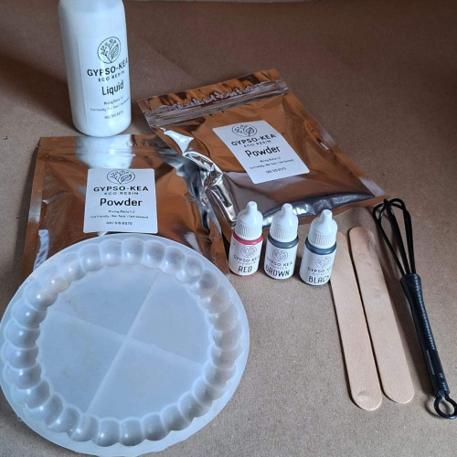 ECO RESIN CASTING KIT - Bubbles coaster 