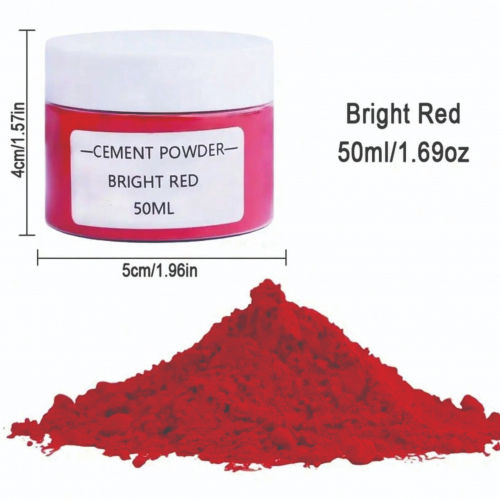 Red Iron Oxide Pigment Powder 50ml 